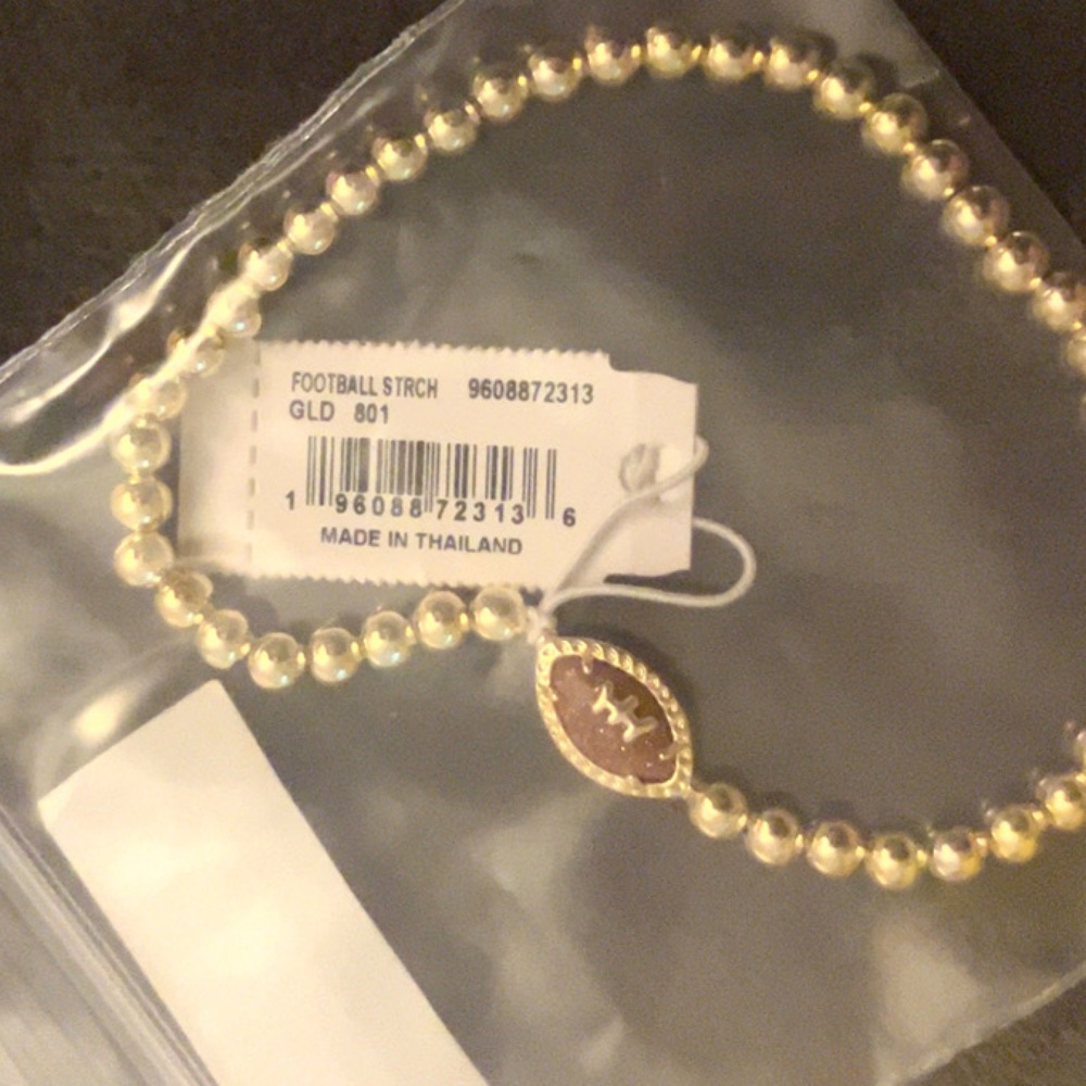 Kendra Scott Football bracelet, NIB, never worn!